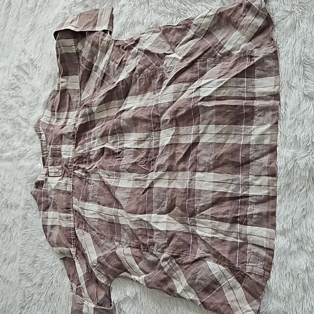 Free People We The Free Summer Serenade Linen Top NWOT - Picture 10 of 10
